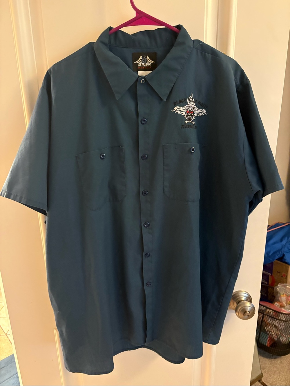 Biker Design 2004 Sturgis short sleeve work shirt